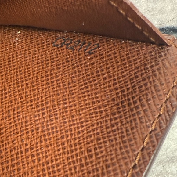 Louis Vuitton Porte Tresor Etui Papier Trifold Wallet Brown Monogram Canvas - Picture 15 of 15